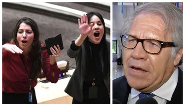 secretario de la oea contesta a diplomaticos cubanos de la onu que interrumpieron su discurso