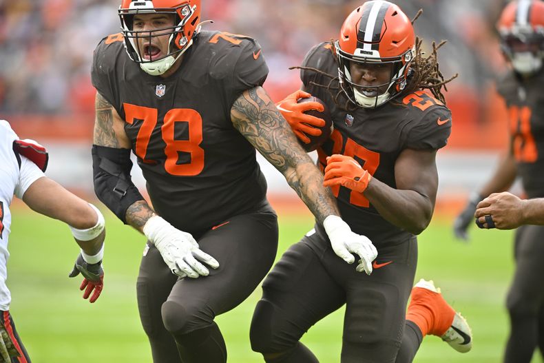 DEP-NFL BROWNS-CONKLIN