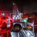 ARCHIVOS - Bomberos combaten un incendio en Atlanta, 23 de octubre de 2023. (John Spink/Atlanta Journal-Constitution via AP, File)