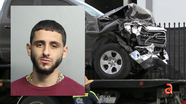 joven origen cubano arrestado en hialeah tras chocar y robar una camioneta