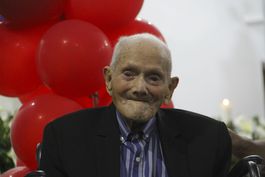 Venezuela: el hombre más longevo del mundo cumple 113 años