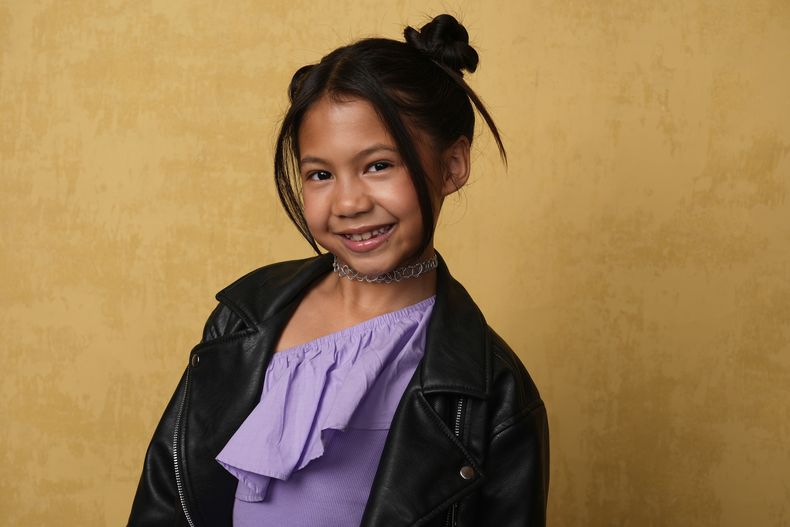 Maia Kealoha posa para un retrato para promocionar Lilo & Stitch durante la Comic-Con International el viernes 25 de julio de 2025, en San Diego. (Foto AP/Chris Pizzello)