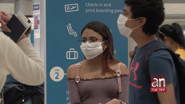 instalan estaciones de cuarentena en aeropuerto de miami por el corona virus