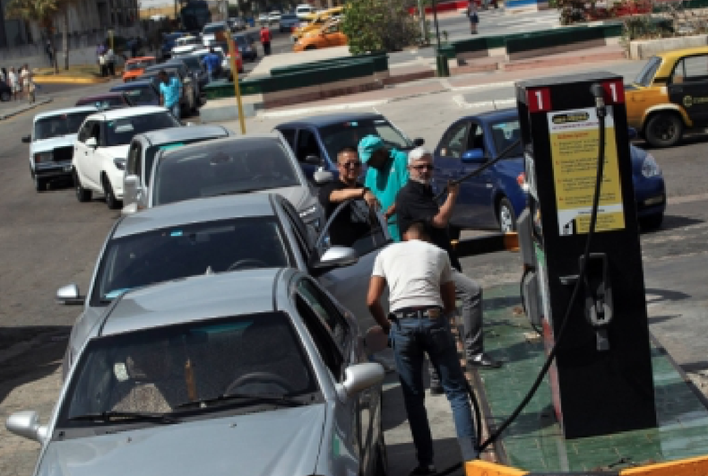 gasolina en cuba