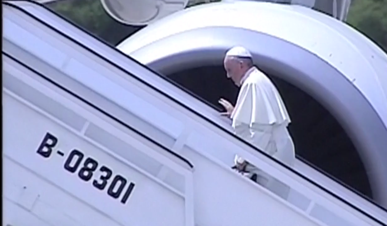 Papa Francisco AVION