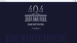 Esta captura de pantalla tomada el 21 de enero de 2025 muestra el mensaje de error que aparece ahora en lo que era la versión en español del sitio web de la Casa Blanca durante el gobierno de Joe Biden. (AP Foto Fernanda Figueroa)