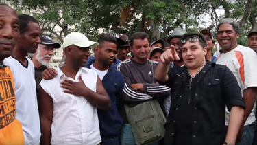 robertico el comediante en el parque central: ¿por que perdio cuba contra tampa bay en la pelota?