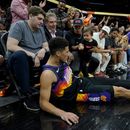 Booker, en duda por lesión en el tendón de la corva