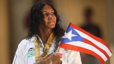 vanessa garcia es la abanderada de puerto rico para barranquilla 2018.