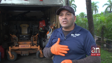 jardinero cubano denuncia robo de miles de dolares en equipos de trabajo 