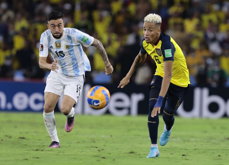 DEP-FUT MUNDIAL-ECUADOR-CHILE