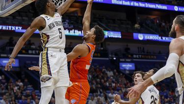 Williamson potencia a los Pelicans que superan al Thunder