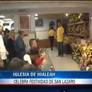 Ofrendas y festejos para San Lázaro