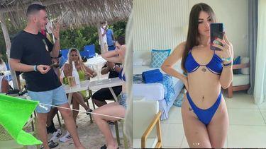 filtran fotos de sandro castro junto con su novia durante una fiesta en cayo santa maria, villa clara