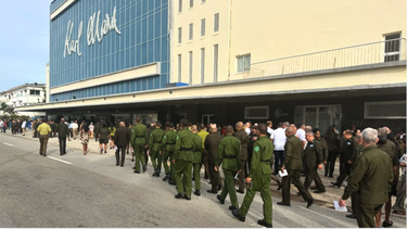 la cupula del minint se concentra en el karl marx en medio de la crisis entre cuba y estados unidos