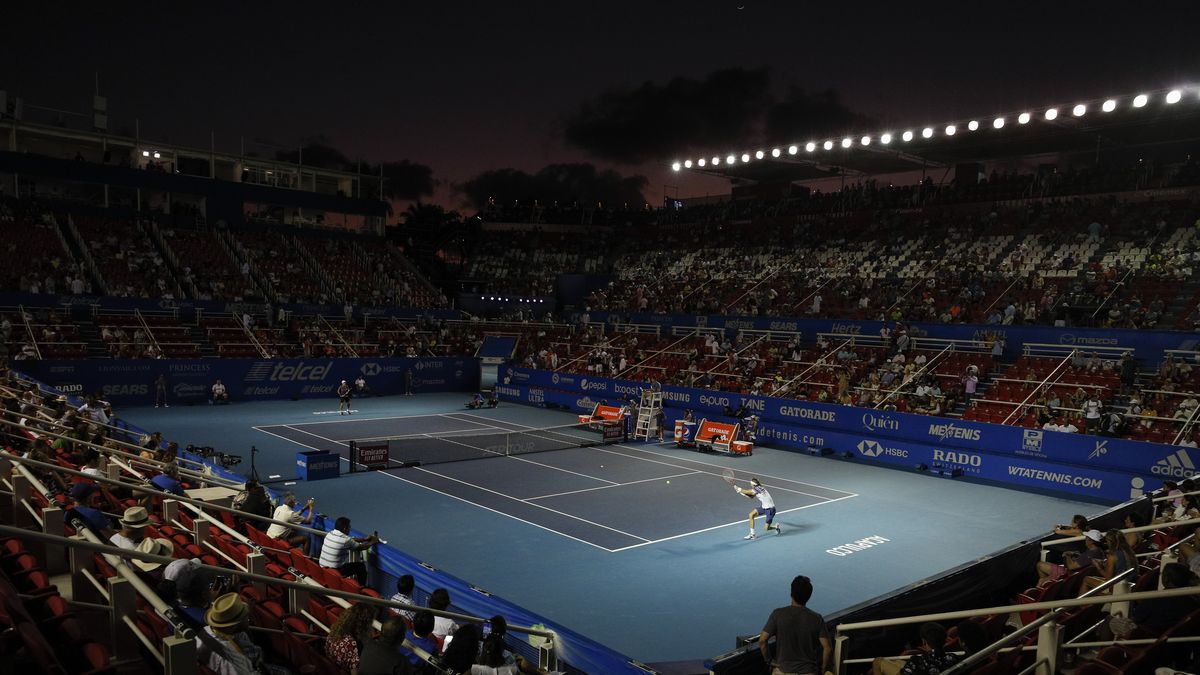 Muestran avances de nuevo estadio de tenis en Acapulco