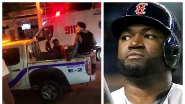 el beisbolista david ortiz big papi resulto herido en la espalda por un impacto de bala en santo domingo