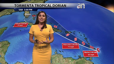 florida en el cono de dorian mientras amenaza con llegar a puerto rico