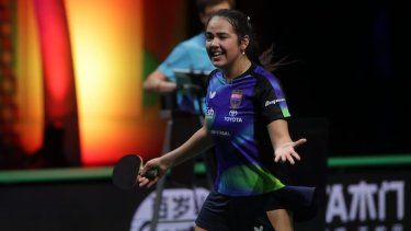 Adriana Díaz logra un dulce desquite y se clasifica entre las mejores 16 del Campeonato Mundial de tenis de mesa