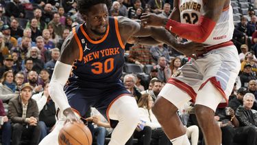 Knicks remontan y ganan 106-103 ante unos Nuggets sin Jokic
