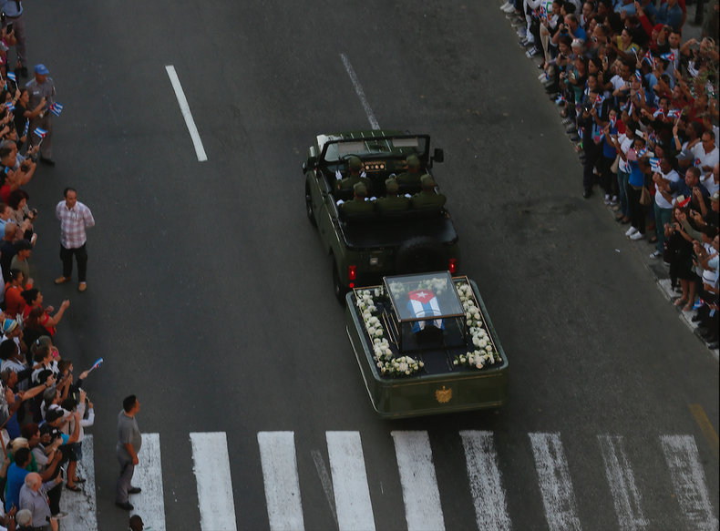 fidel funeral