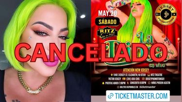 la diosa cancela su concierto en new jersey. no logro vender las entradas suficientes