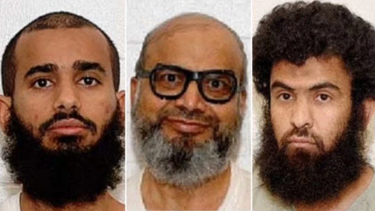 Uthman Abdul al-Rahim Uthman, Saifullah Paracha y Abdul Rabbani | Fotos: Departamento de Justicia de EEUU