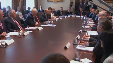 presidente trump dice estar mas enfocado que nunca en su agenda politica