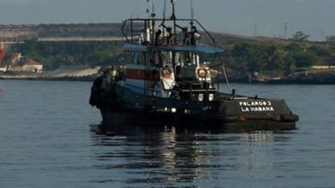Un remolcador tipo Polargo en el puerto de La Habana.