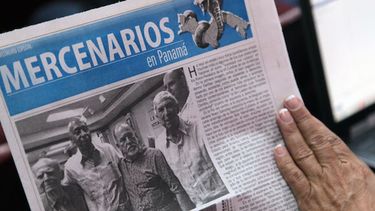 El tabloide fue elaborado por la UPEC y circuló en una conferencia de prensa de la sociedad civil oficialista.