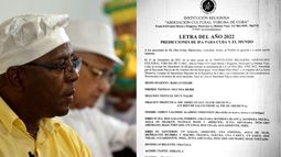asociacion yoruba de cuba revela la letra del ano 2022