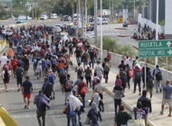 venezolanos lideran caravanas de migrantes desde mexico hasta eeuu