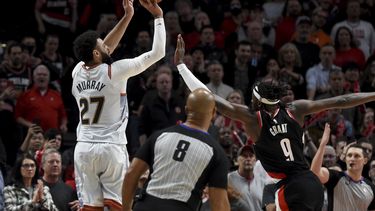 Triple de Murray guía a Nuggets a victoria sobre Blazers