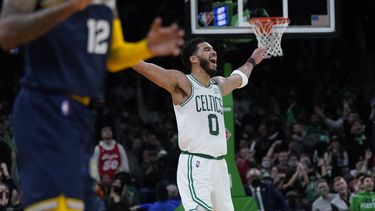 Tatum anota 37 puntos en triunfo de Celtics ante Grizzlies