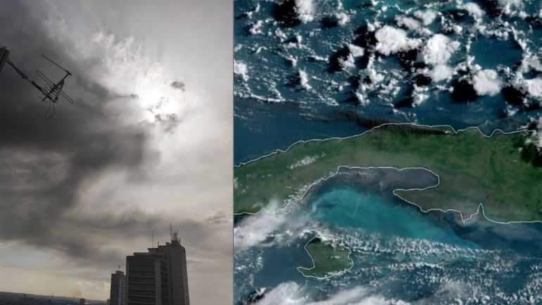 La nube negra de la explosión de petróleo se extiende a La Habana