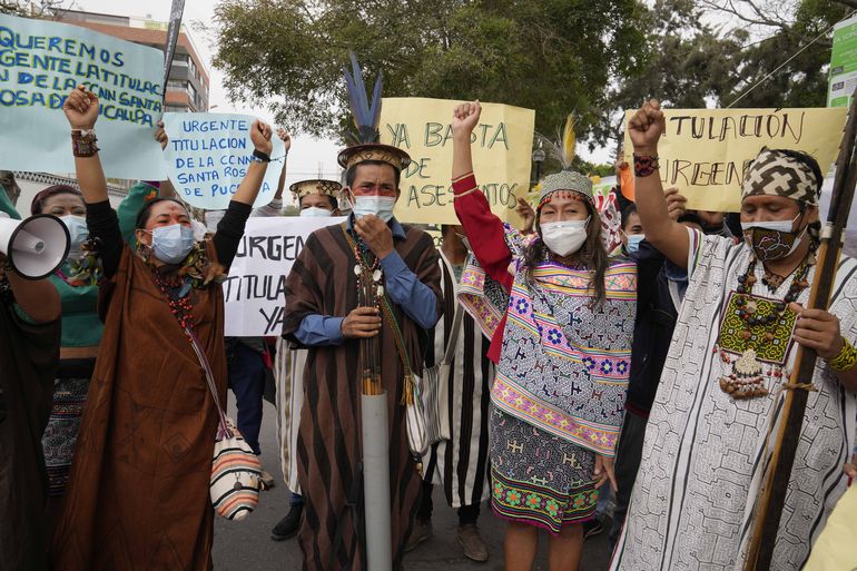 Perú: nativos protestan por títulos y avance de narcotráfico
