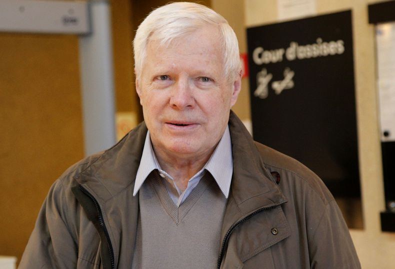 E n esta foto del 20 de diciembre del 2012 se ve a Andre Bamberski en un tribunal de justicia en Creteil, Francia. El 18 de junio del 2014, la justicia francesa conden[o a Bamberski por ordenar un secuestro como parte de una misi&oacute;n de d&eacute;cada