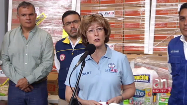 america teve viajo a cucuta para entrega de lote de ayuda humanitaria por parte de eeuu