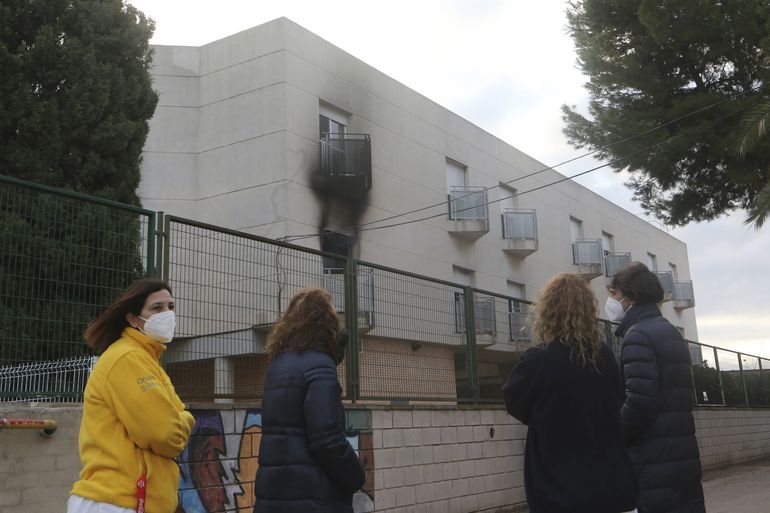 Seis muertos en un incendio de una residencia en España
