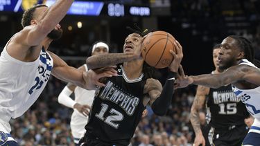 Morant anota 28; Grizzlies doblegan a Wolves