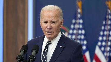 ARCHIVO - El presidente Joe Biden habla el 12 de abril de 2024 en Washington. (Foto AP/Alex Brandon, archivo)