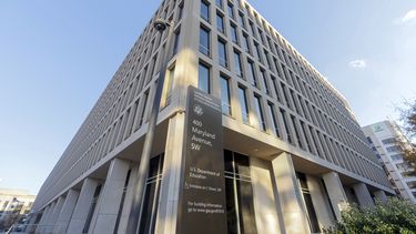 El edificio del Departamento de Educación de EEUU, en Washington, el 3 de diciembre de 2024. (AP Foto/José Luis Magaña, Archivo)