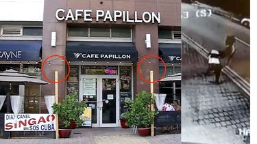 miami: roban la segunda bandera cubana a propietario de restaurante