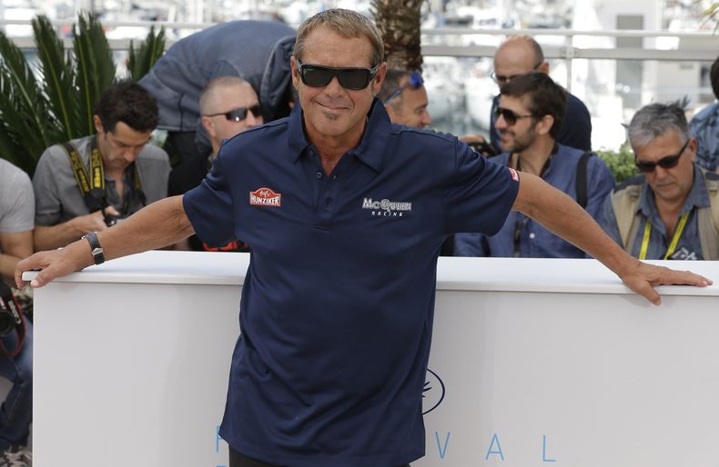 ARCHIVO - El productor Chad McQueen posa durante una sesión fotográfica para la película Steve McQueen: The Man & Le Mans en el 68º festival internacional de cine, Cannes, sur de Francia, el 16 de mayo de 2015. (Foto AP/Lionel Cironneau, archivo)