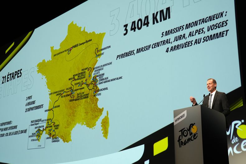 DEP-CIC TOUR DE FRANCIA-RUTA