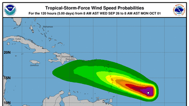 aumentan los vientos de la tormenta kirk