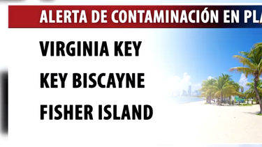 si piensa visitar la playa, tenga cuidado, ya que las autoridades han emitido una alerta de contaminacion con aguas residuales