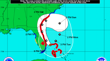 miami se salva de los peores efectos de matthew