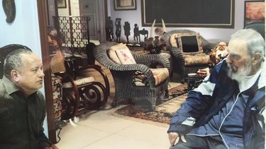 tras el polemico viaje a brasil, diosdado cabello se reunio con los castro en cuba