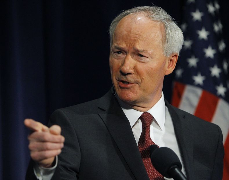 William Asa Hutchinson, gobernador de Arkansas.